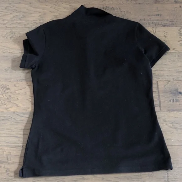 Lacoste Black Polo Top Women’s - Picture 5 of 7
